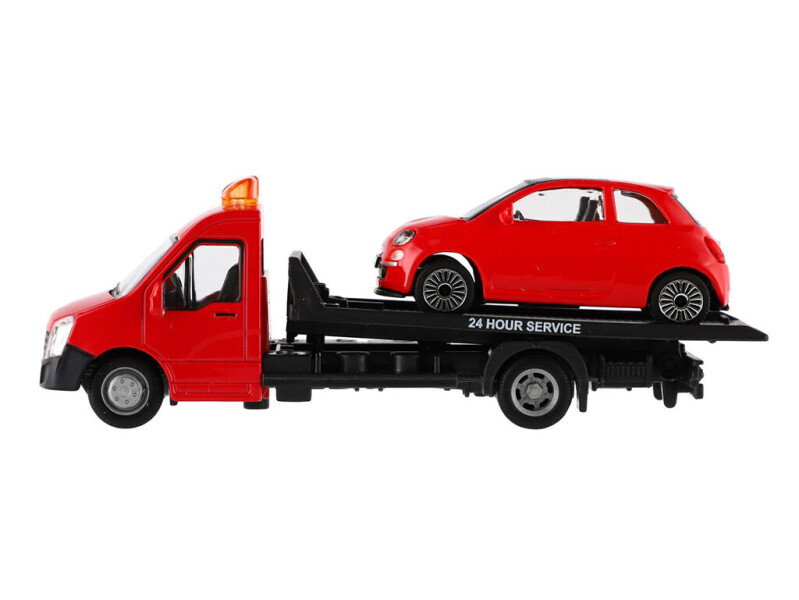 Bburago odtahovka a Fiat 500 1:43